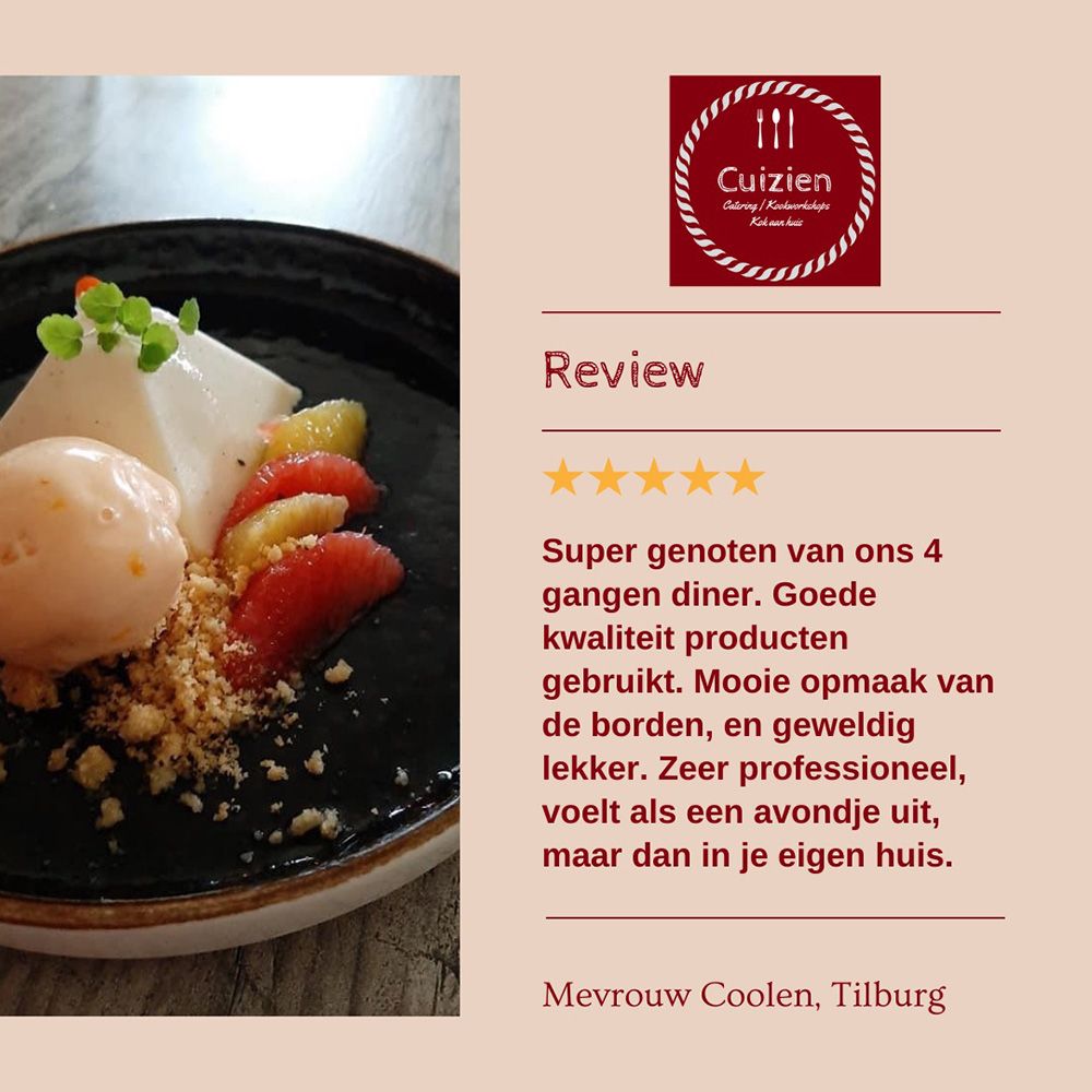 © Cuizien | Kok aan huis | Review